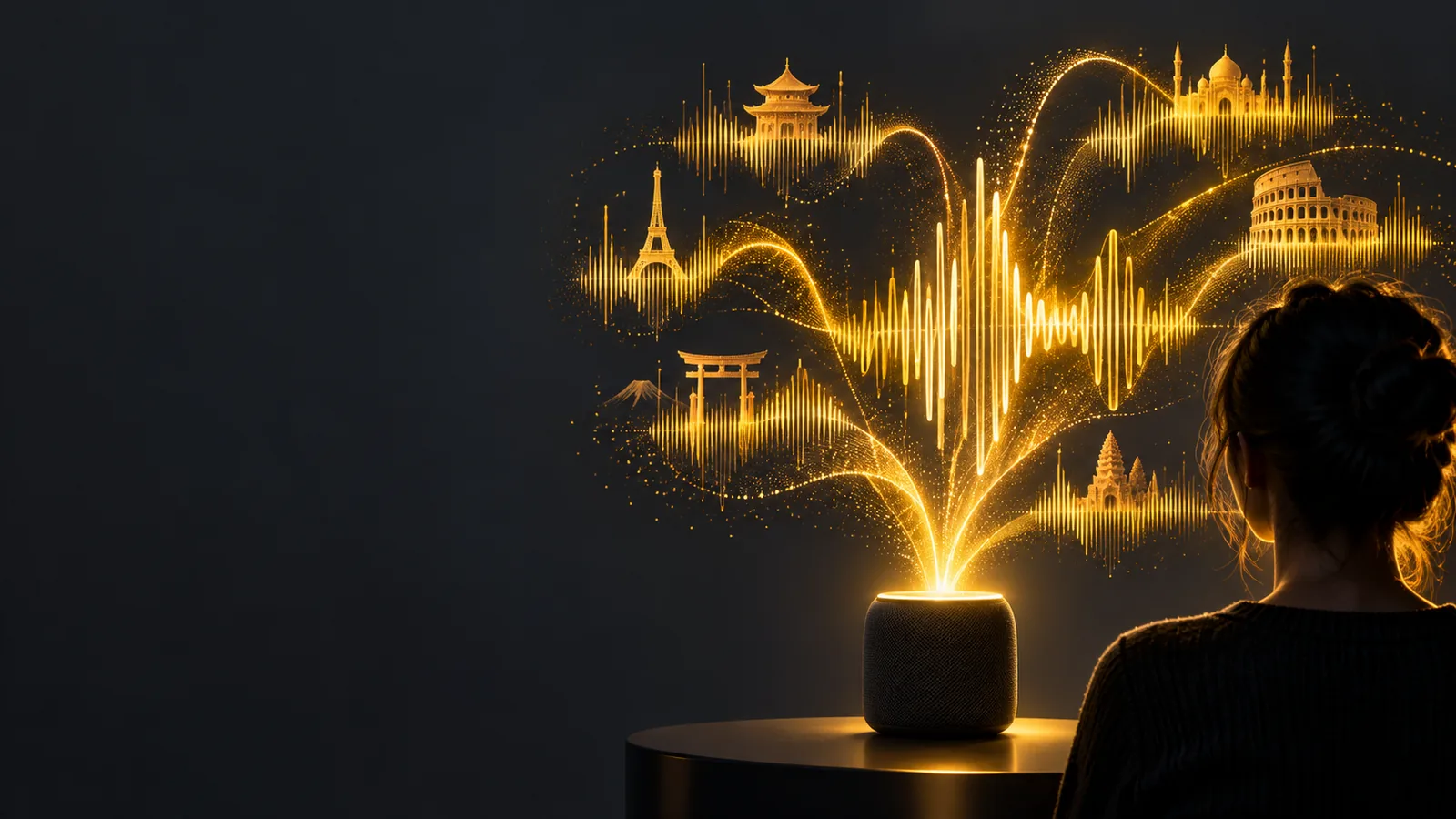 Voice generation workspace for preparing spoken audio